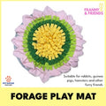 Rabbit Forage Mat - Flower