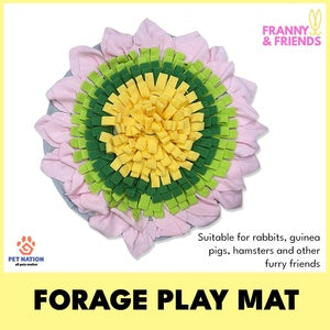 Rabbit Forage Mat - Flower