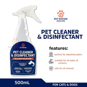 Pet Cleaner and Disinfectant 500mL