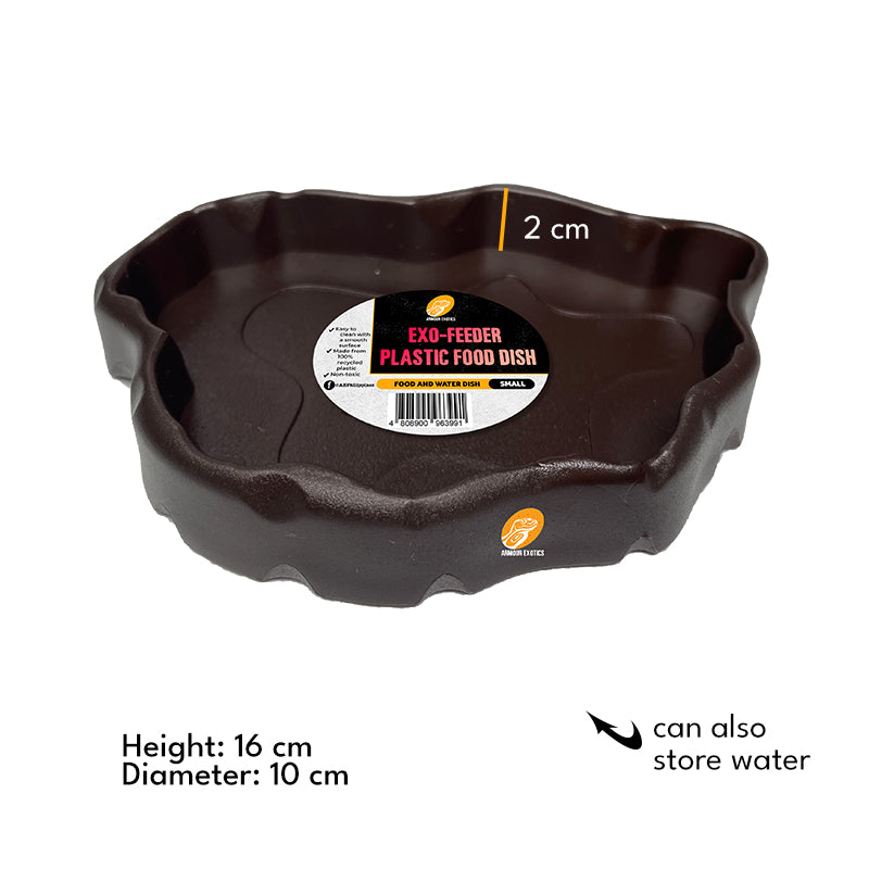 Exo-Feeder Plastic Food Dish