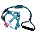Complete 2-In-1 Adjustable Body Harness W/Leash And Padded Handle