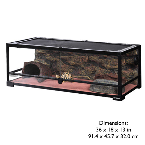 Reptile Glass Terrarium Double Doors