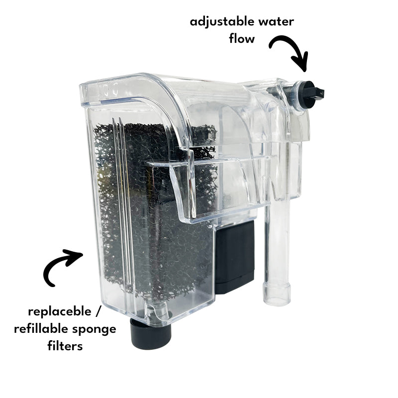 Turtle Hanging Filter