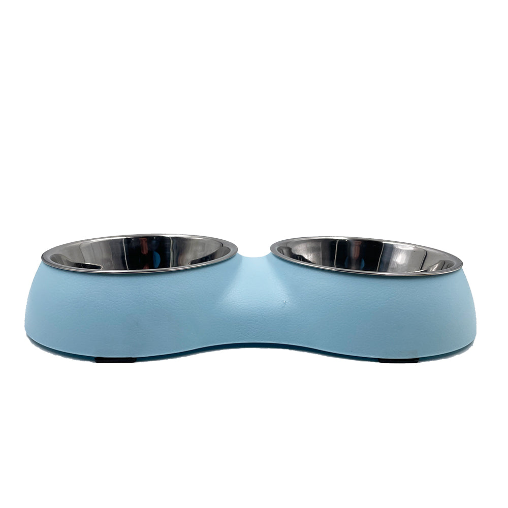 2-In-1 Easy-Clean Stainless Water And Food Dish