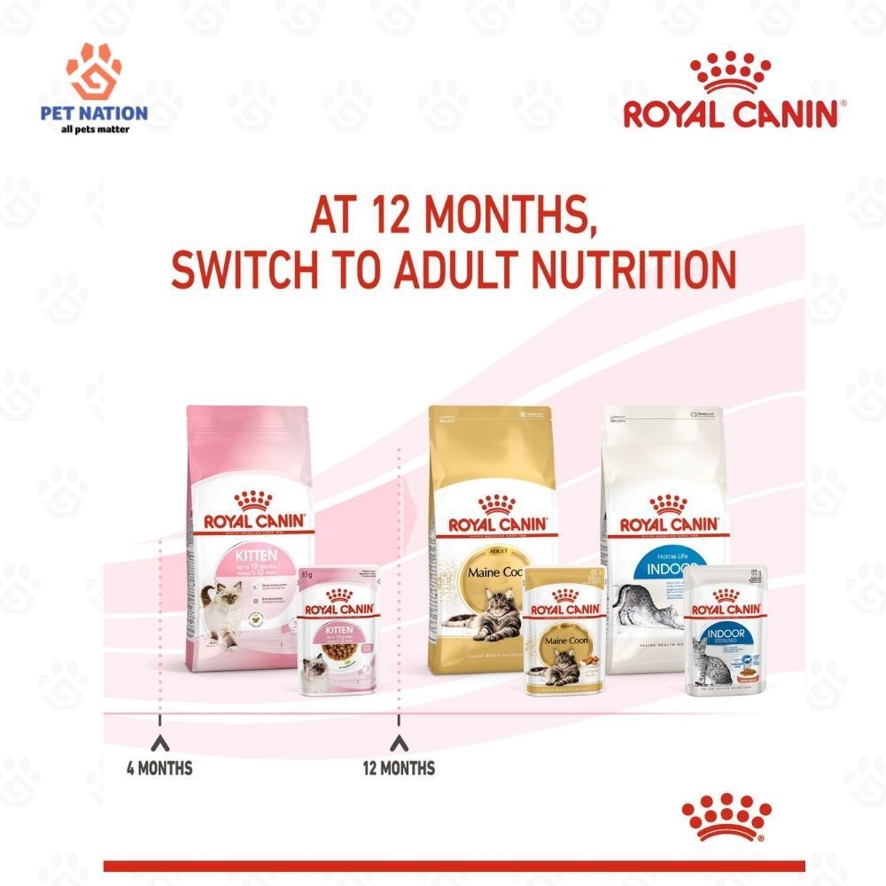 Royal Canin Kitten Instinctive Gravy Wet Cat Food 85g x 12