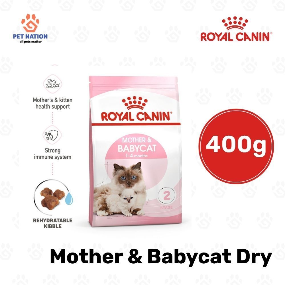 Royal Canin Mother & Babycat Dry Cat Food 400g