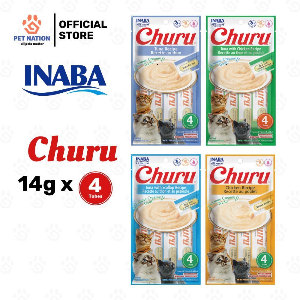 Inaba Churu Cat Treats 14gx4 Sticks
