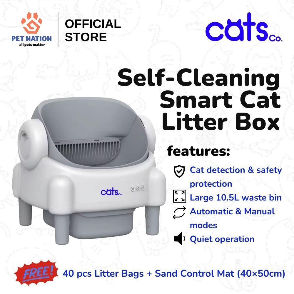 Self-Cleaning Smart Cat Litter Box