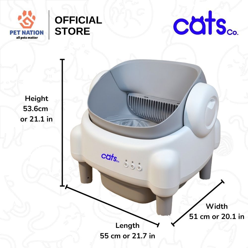 Self-Cleaning Smart Cat Litter Box